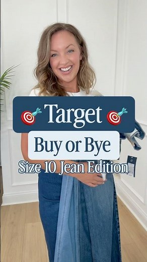 Target BUY or BYE? Jeans Edition try on haul! #targetstyle #youtubeshopping #affordablefashion