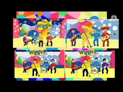 The Wiggles I Climb Ten Stairs All Wiggly Animation Versions