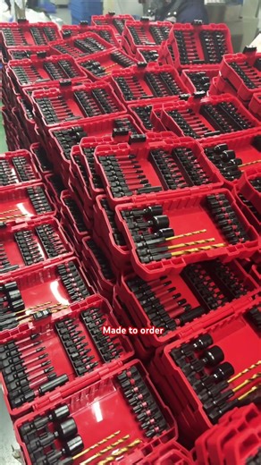 Custom Bit Set Made for our Client#screwdriver #tooljoy #tools#factoryproducts #factory #powerdrill