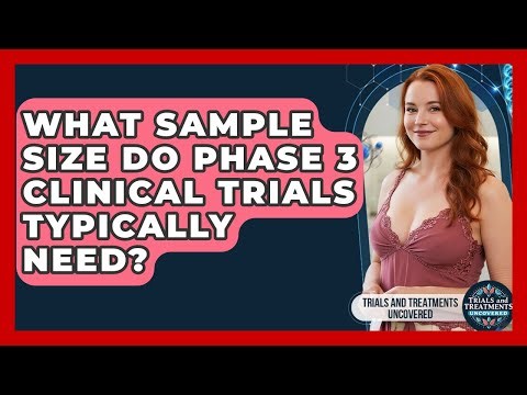 What Sample Size Do Phase 3 Clinical Trials Typically Need? - Trials and Treatments Uncovered