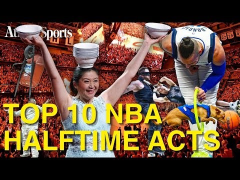 The Best NBA Halftime Acts