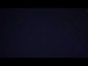 2021年8月10日の夜空 たくさんの人工衛星と流星 4k動画