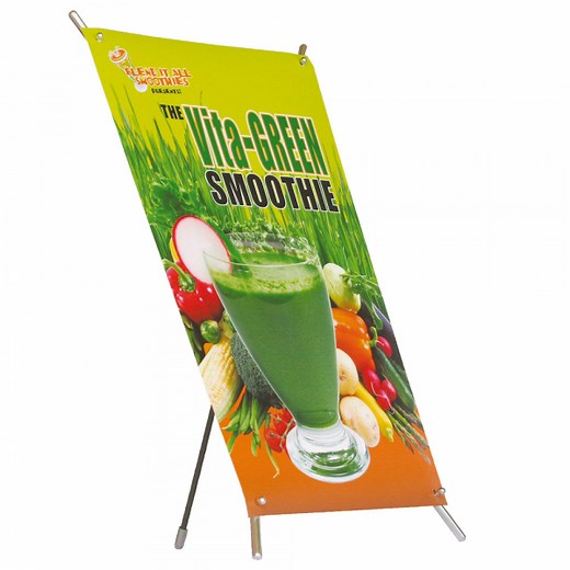 Mini X Banner Stands for Table Displays | Vispronet