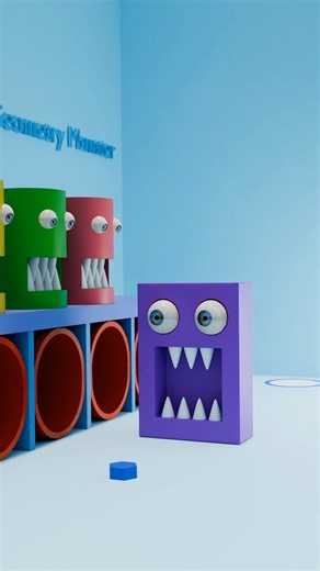 Geometry monster on Instagram: "Fun Boxes 💖 The Fun Boxes slowly wake up with a playful wiggle, each tiny box glowing softly as if bursting with its own silly joy. Wrapped in flowing colors and bouncy motion, their smooth, boxy bodies wobble, hop, and bounce with irresistible charm — colors puff, fade, and swirl together in a joyful, light-filled dance of fun and emotion. #3DAnimationFilm #CuteBoxes #3DBoxes #Cinema4D #C4DAnimation #CGI #VisualArt #Emotional3D #ColorAndEmotion #CinematicAnimati