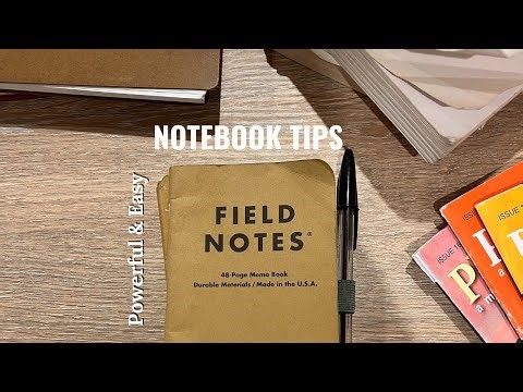 3 Powerful & Easy Ways I Use Pocket Notebooks