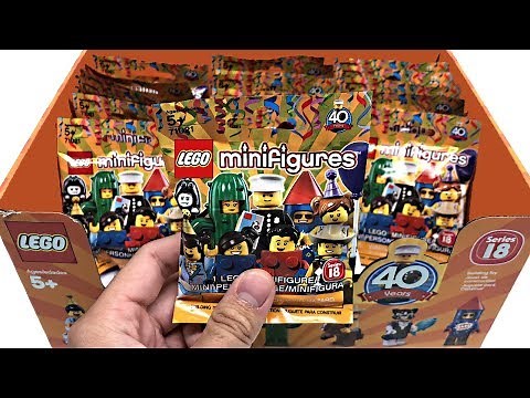 LEGO Minifigures Series 18 - 25 pack opening!