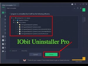 IObit Uninstaller 15 Pro | Latest Version | 2025