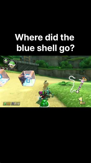 What happened to the blue shell? #mariokart #nintendoswitch #nintendo