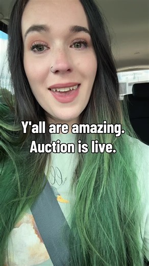 Our charity auction is live, and I literally am shaky and crying happy tears because I cannot believe the support already. We might be able to get the shed shell just from this auction alone. I truly cannot describe my absolute gratefulness for the people who support our nonprofit. God has big plans and I am thankful I get the opportunity to be able to serve my community. Thank you for letting me have that blessing.