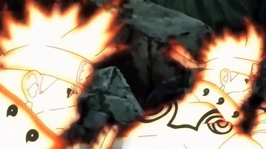 Obito Gets His Consciousness Ripped By The Ten-Tails, Obito Fights The Revived Hokage