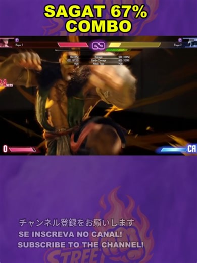 Mastering Sagat's 67% Combo in Street Fighter 6