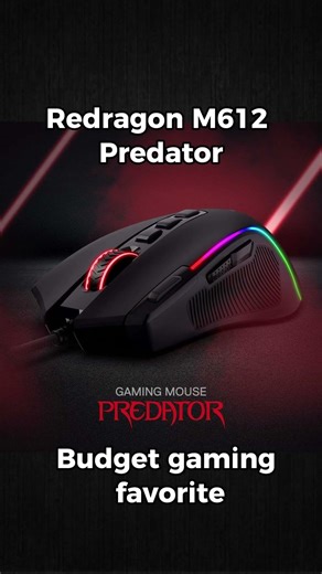REDRAGON M612 PREDATOR $15! 😱