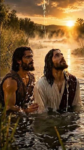 The Baptism of Jesus in the Jordan River