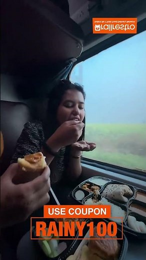 Rainy Days Need Hot Snacks On Trains | RailRestro