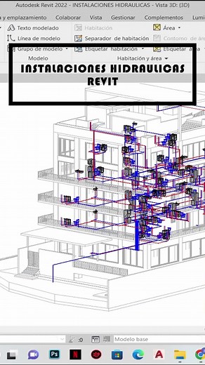 Instalaciones Hidráulicas en Revit para Arquitectura