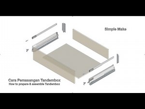 Cara Pemasangan Blum Tandembox