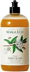 Koala Eco Dish Soap - with Australian Lemon Myrtle & Mandarin Essential Oil - 16oz