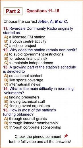 British Council - IELTS Listening Practice Test 104 with Answers #ieltslistening #ieltspreparation