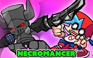 FRIDAY NIGHT FUNKIN' mod Boyfriend vs NECROMANCER (Castle Crashers) DAY 2!