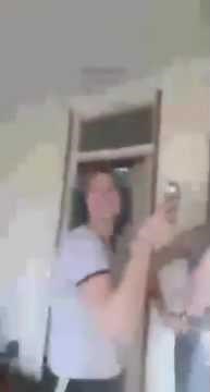 Housemates Record The Moment Their Ceiling Collapses