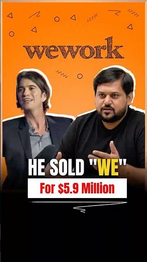 He Sold the Word "We" for $5.9 Million 😳 | WeWork Story #wework #coworkingspace