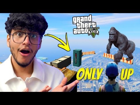 When You Use 100% of Your Brain in Only Up - GTA 5 Races