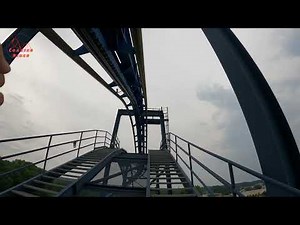 BATMAN The Ride Six Flags Over Georgia 4K 60FPS Front Row POV