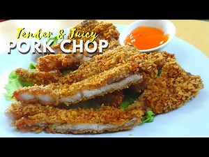 CRISPY BREADED PORK CHOP RECIPE