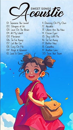 The Greatest Acoustic Cover Songs Playlist Of All Time Top 20 Acoustic songs cover with guitar