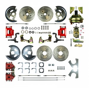 The Right Stuff AFXDC41CZ The Right Stuff 4-Wheel Disc Brake Conversion Show 'N Go Kits | Summit Racing