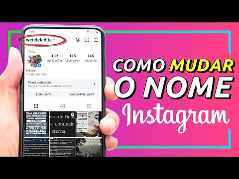 Como MUDAR NOME de Usuário no Instagram. Passo a Passo