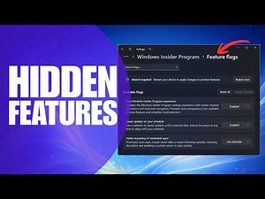 Enable Windows 11 Hidden Features – Microsoft's Official Way