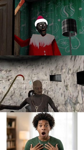 😲 Granny Chapter 1 Multiplayer vs Chapter 2 Mod! #shorts #shortsfeed #themirangamer #viral