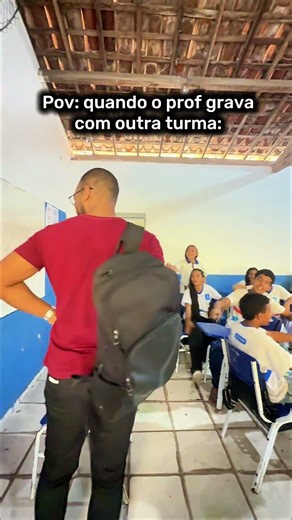 🚫 PROIBIDO gravar com outra turma!