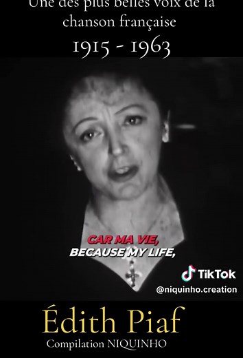 Hommage à Édith Piaf, icône de la chanson française