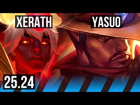 XERATH vs YASUO (MID) | EUNE Master | 25.24