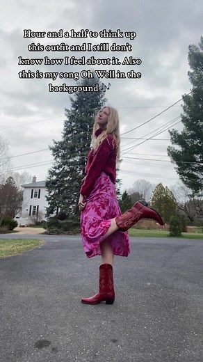 It seriously takes me decades to pick out my outfits 😅 and my song Oh Well is out now!