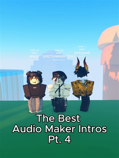 Explore Creative Audio Maker Intros for Roblox