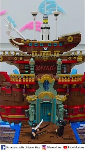 Lego One Piece The Baratie Floating Restaurant #unboxing #onepiece #lego