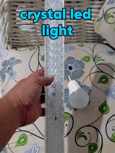 "Save energy and brighten your home with our crystal LED light! Beauti...