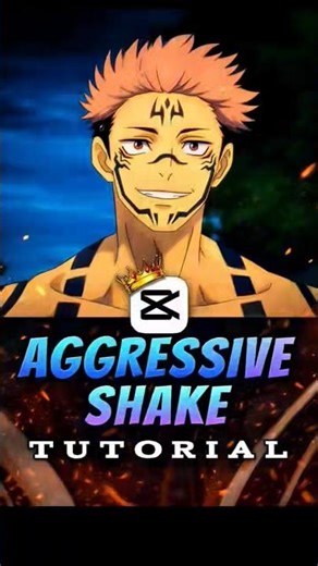 Aggressive shake tutorial 🔥 Part 3. |🔥 Capcut
