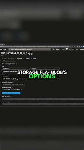 I Didn't Know Azure Blob Storage Was This Easy #shorts #Azure #FileStorage
