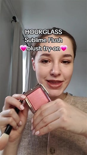 Hourglass Sublime Flush Blush Try-On Review