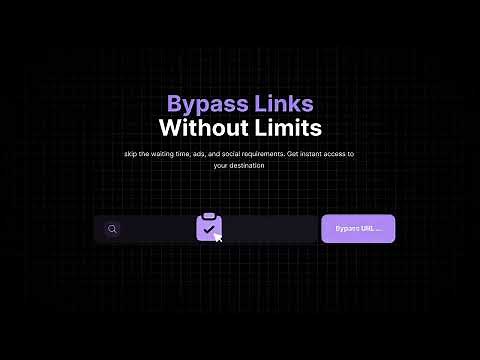 BypassUnlock: Effortlessly Bypass Loot-Links, Codex, and More!