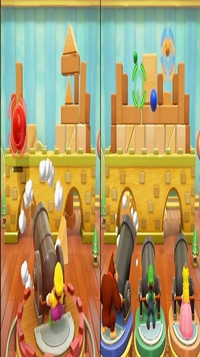 The challenge: Destroy the castle as quickly as possible.