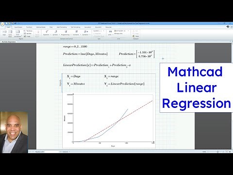 PTC Mathcad Prime - Linear Regression | Data Analysis