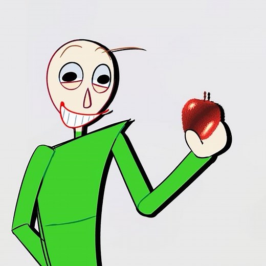 Baldi starts an apple #baldi #baldisbasics #bbieal #baldisbasicsineducationandlearning #animation