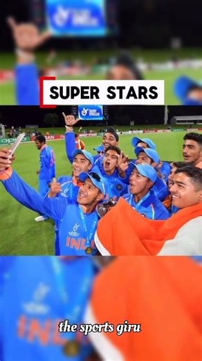 2018 U19 World Cup Winners 😱 Ab Sab Ban Gaye SUPERSTARS ⭐ | Then vs Now #virelshorts