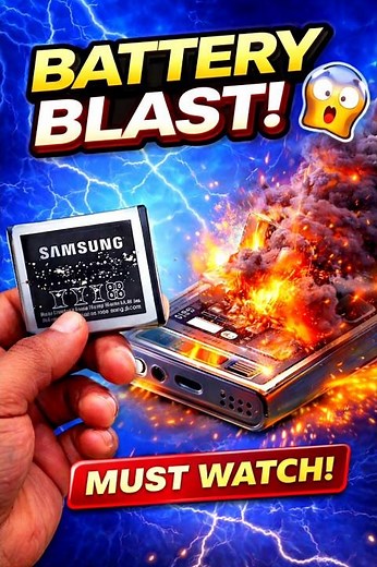 Lithium Battery Blast 😱 | Real Reason Behind Battery Explosion | Safety Tips |must watch #shorts