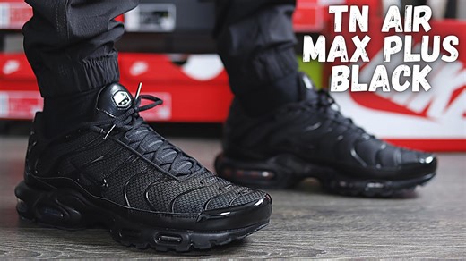 The Best All-Black Air Max: Nike Air Max Plus Black On-Foot Review